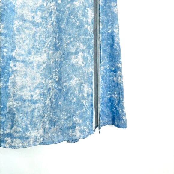 Reformation Nebraska Strappy Linen Midi Dress - Picture 9 of 11